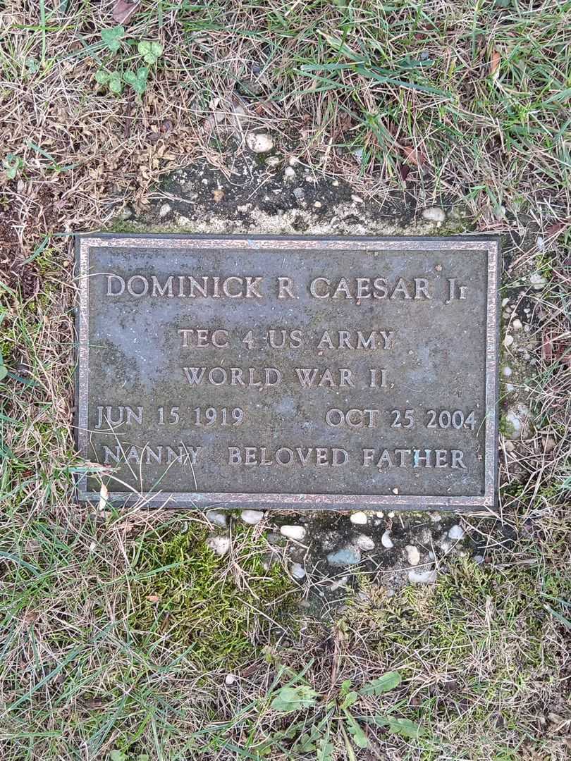 Dominick R. Caesar Junior's grave. Photo 7