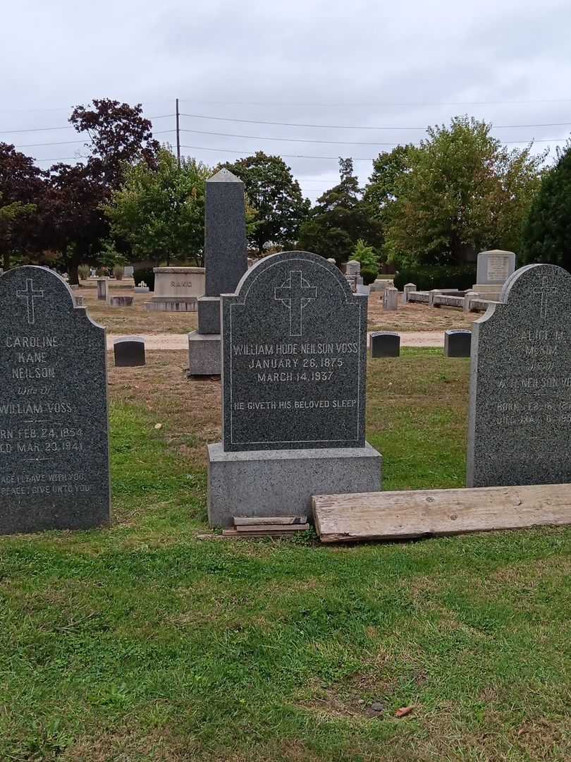 William Hude Neilson Voss's grave. Photo 1