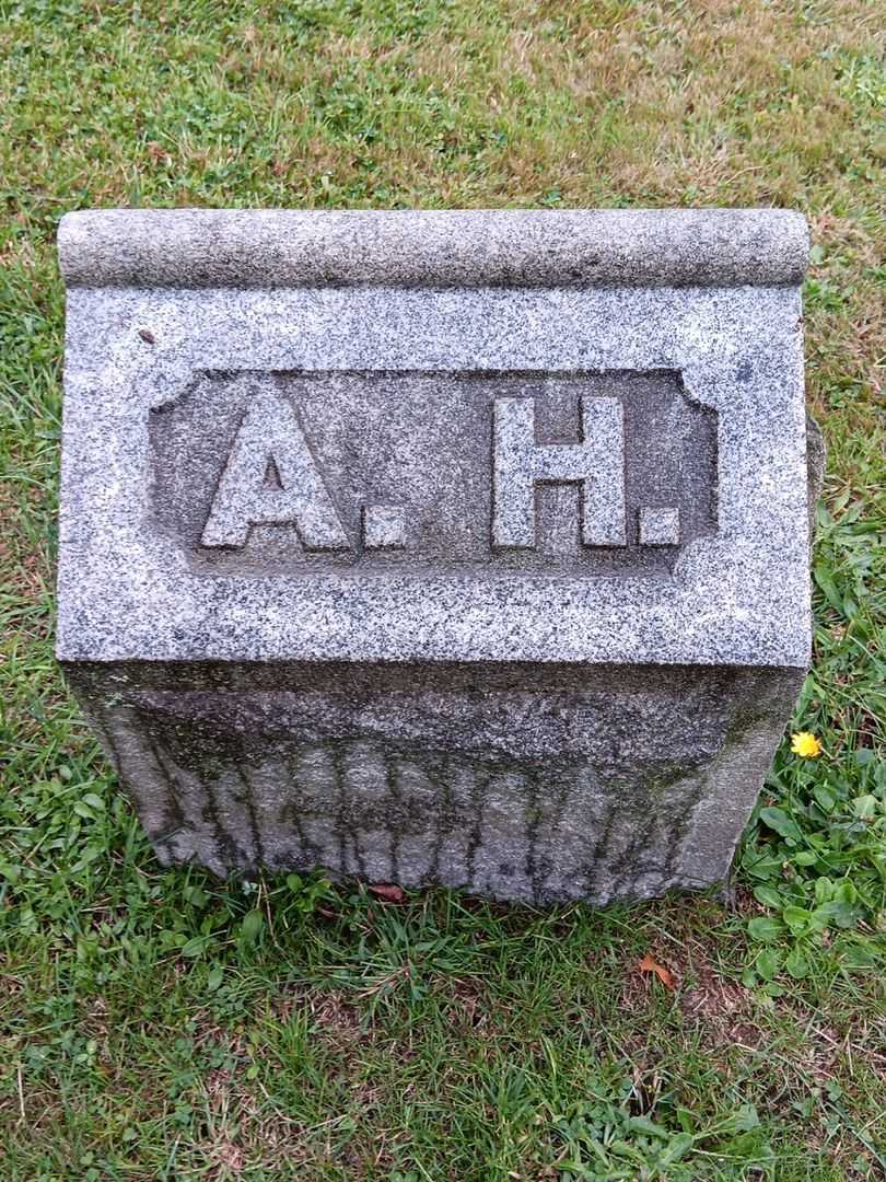 A. H.'s grave. Photo 2