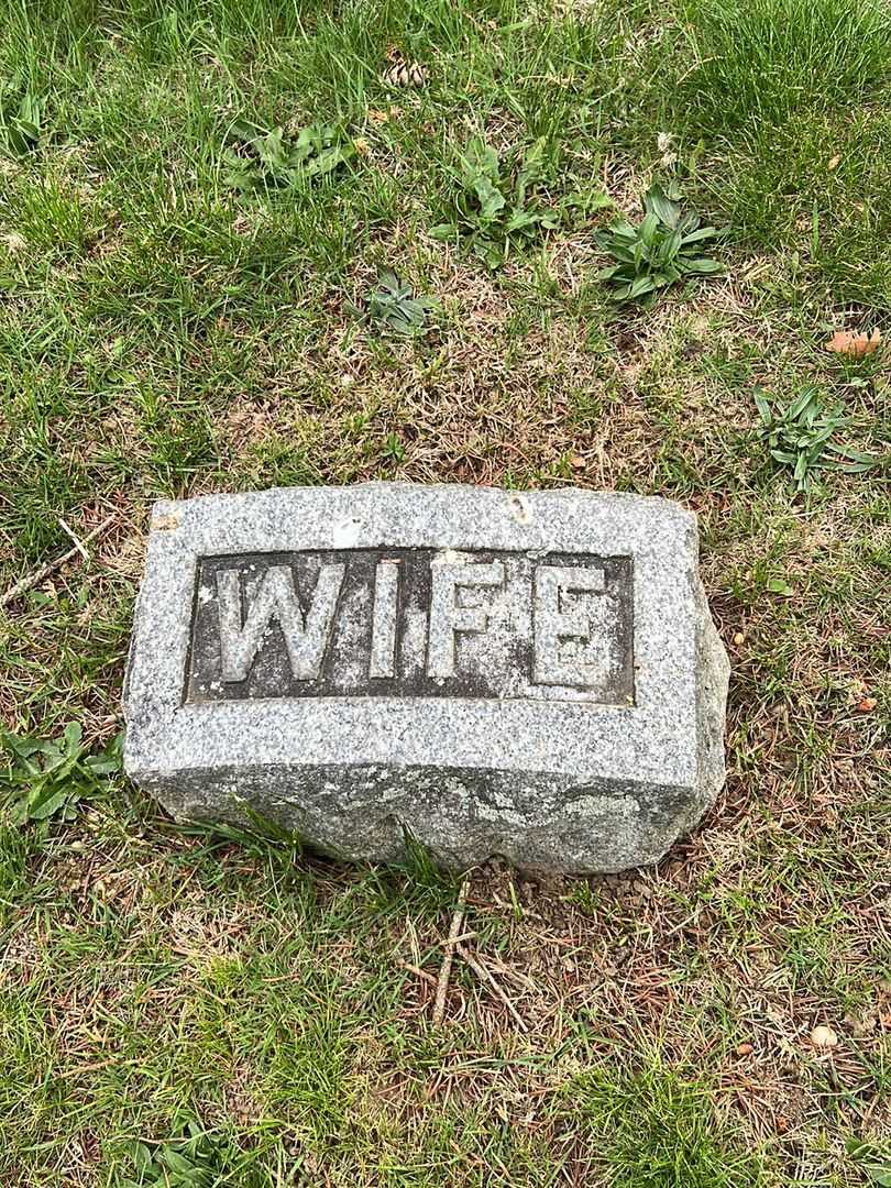 Frances A. Seaman Ganthroupe's grave. Photo 3