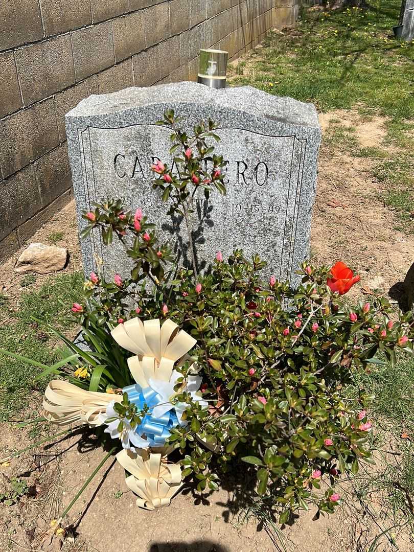 Paul Caballero's grave. Photo 2