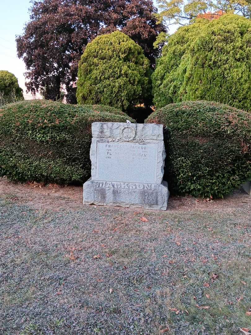 Frances Jackson's grave. Photo 1