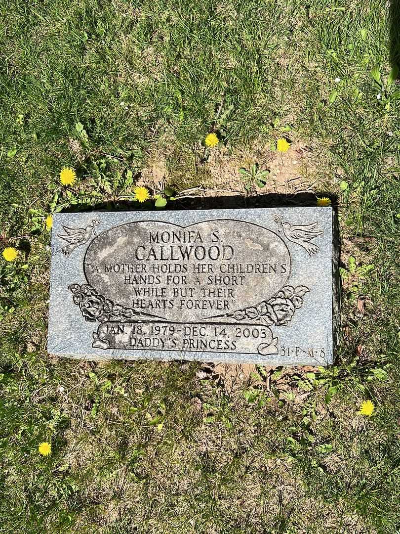 Monifa S. Callwood's grave. Photo 2