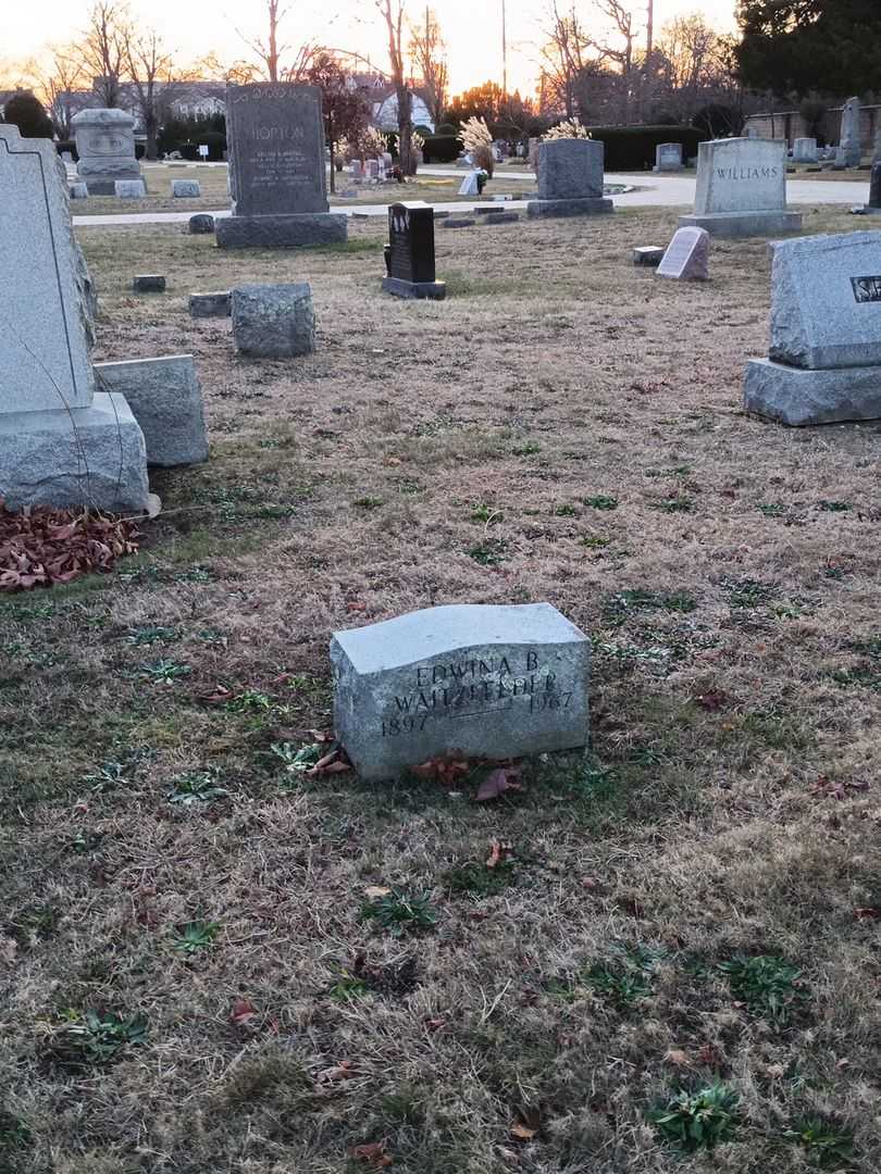 Edwina B. Waitzfelder's grave. Photo 2