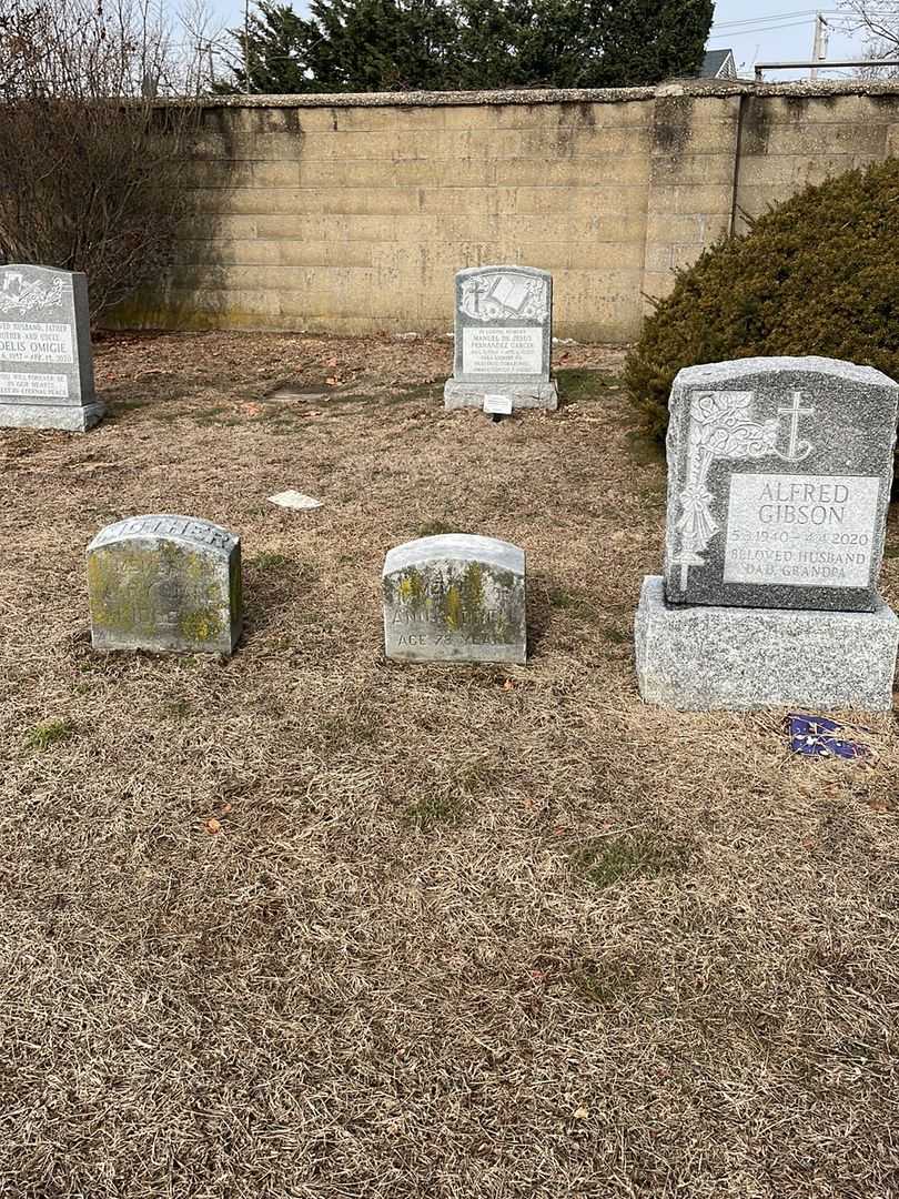 Annie Kedell's grave. Photo 1