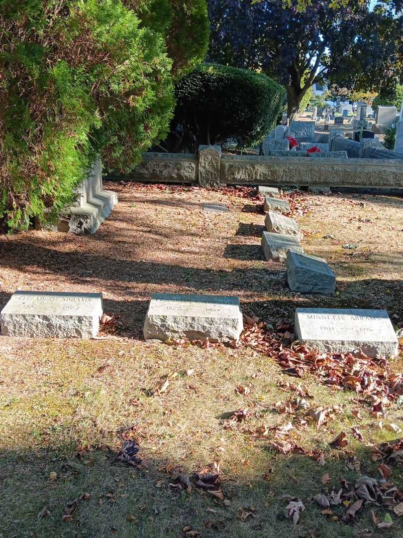 Franklin F. Abrams's grave. Photo 2