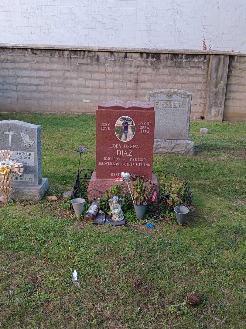 Joey Urena Diaz's grave. Photo 1