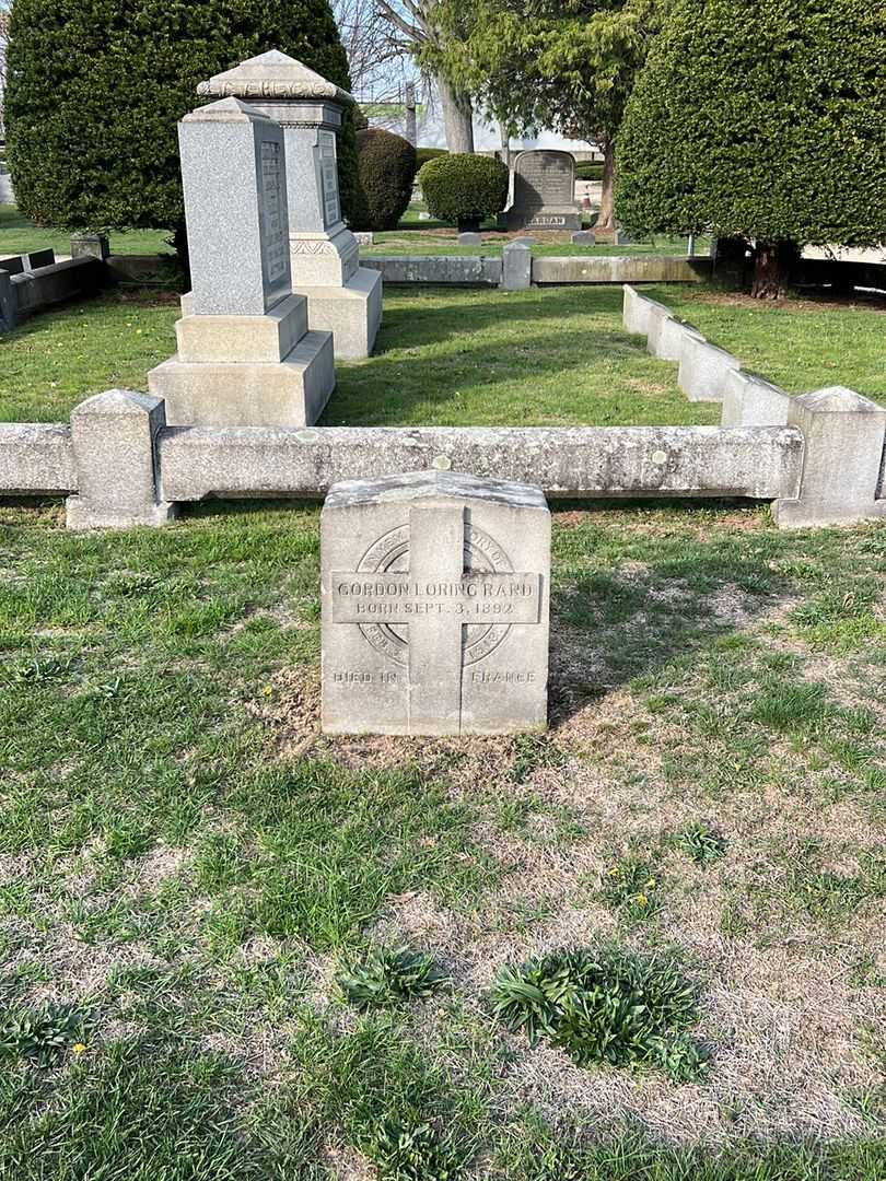 Gordon Loring Rand's grave. Photo 2