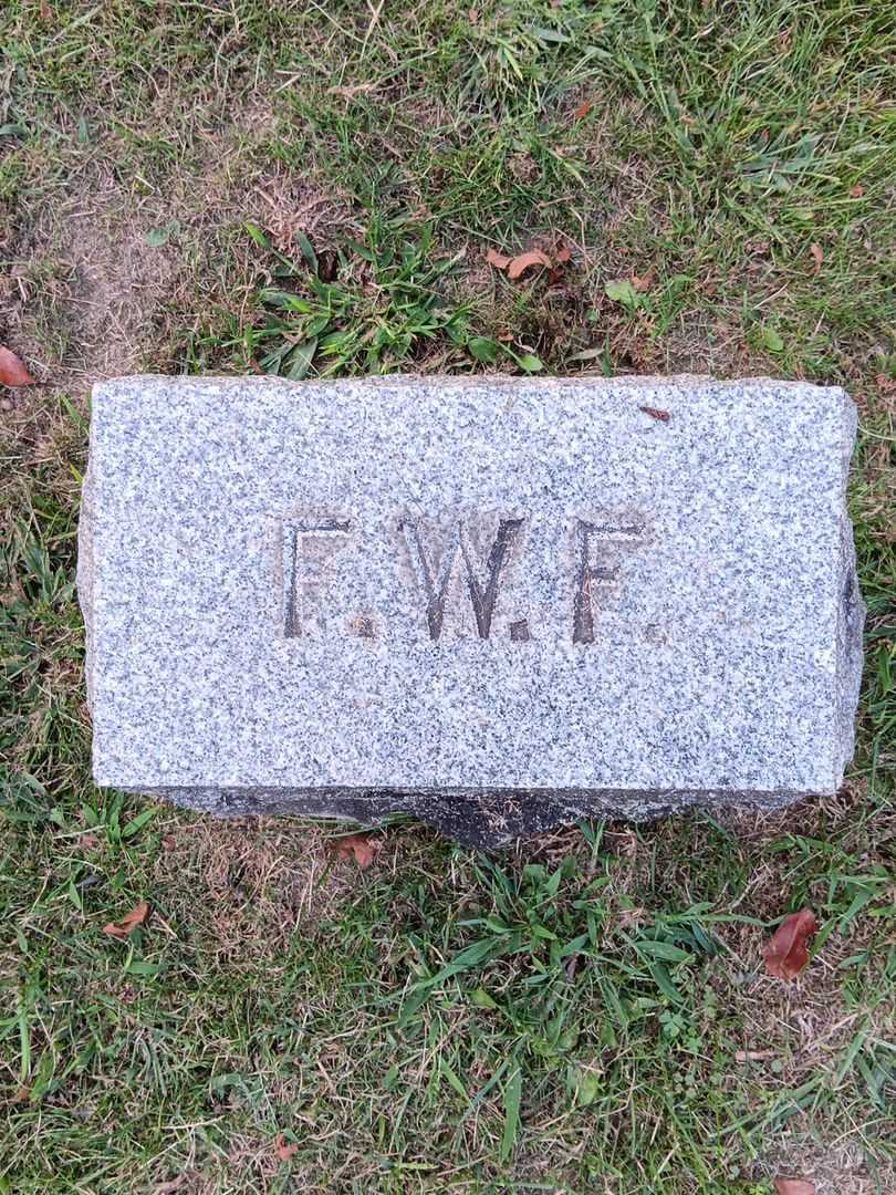 F. W. F.'s grave. Photo 2