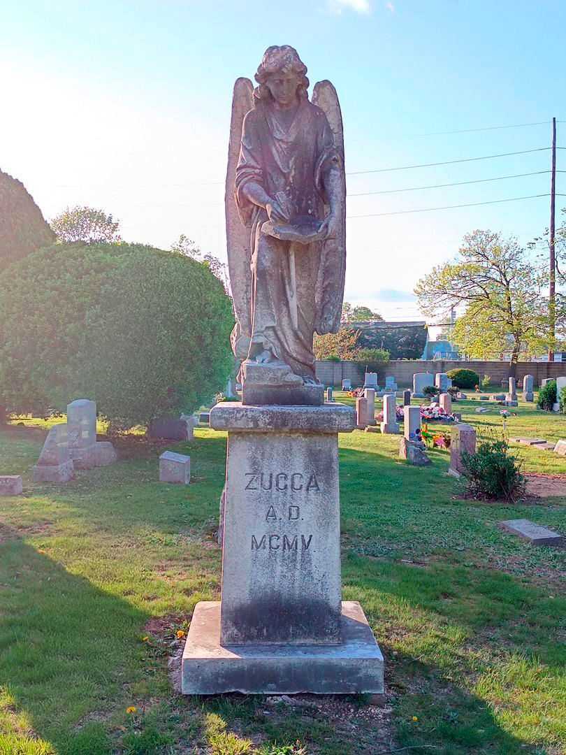 Antonio Zucca's grave