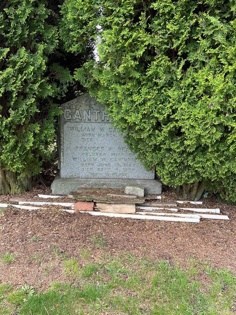 William W. Ganthroupe's grave. Photo 1