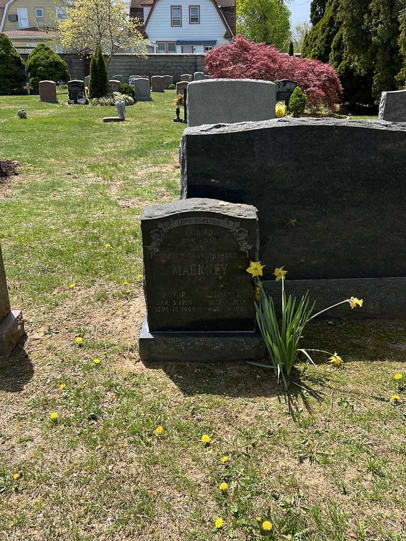 Roy R. MacKney's grave. Photo 1