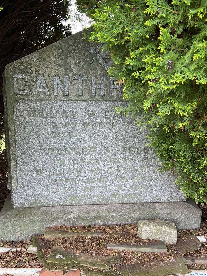 William W. Ganthroupe's grave. Photo 2