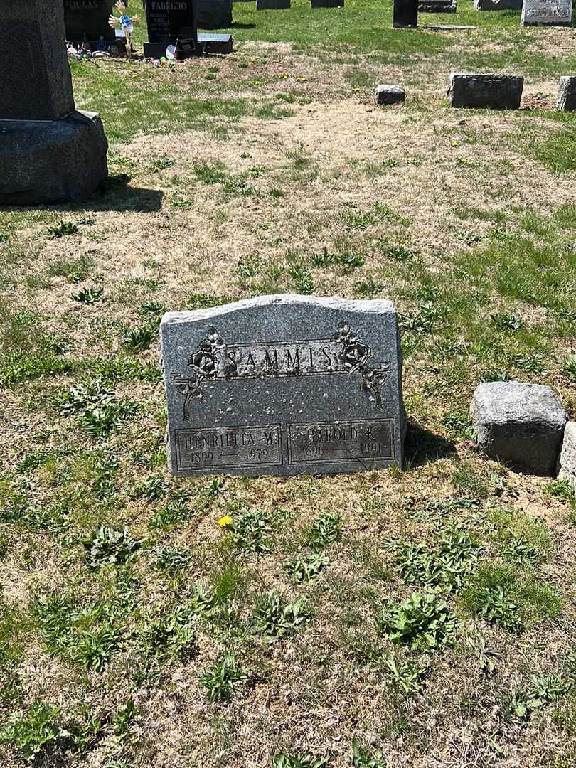Henrietta M. Sammis's grave. Photo 1