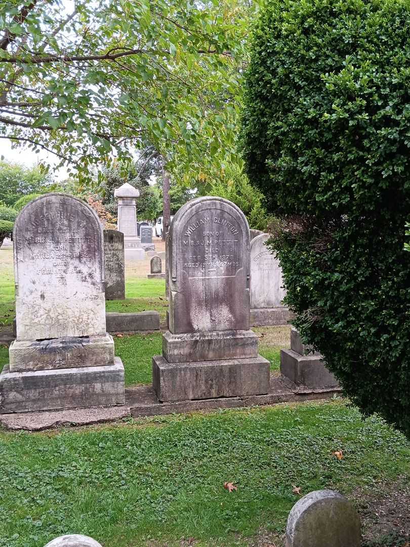 William Clinton Pettit's grave. Photo 2