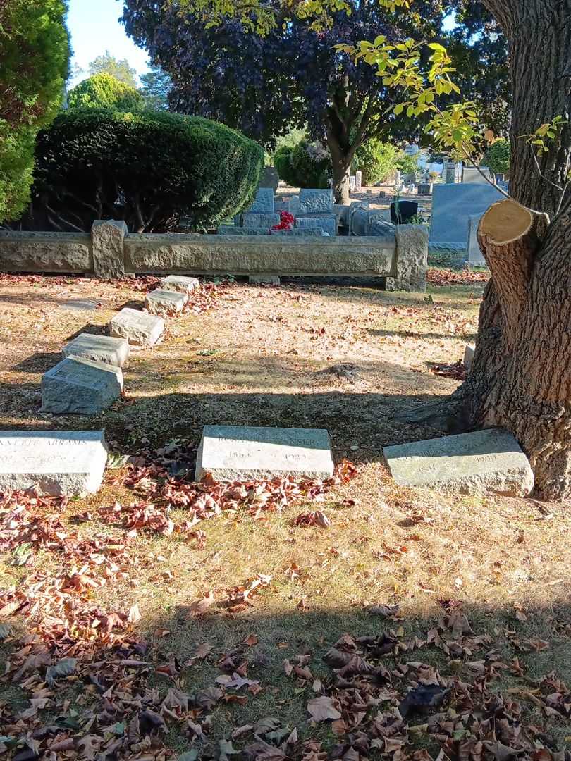Rosanna Wanser's grave. Photo 2