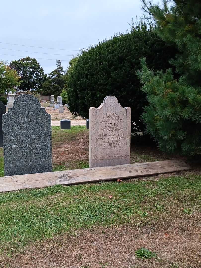 Henry Llewellyn Dangerfield Lewis's grave. Photo 1
