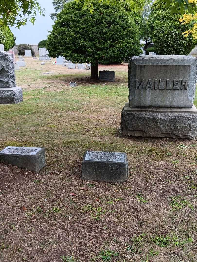 Edward L. Mailler's grave. Photo 2
