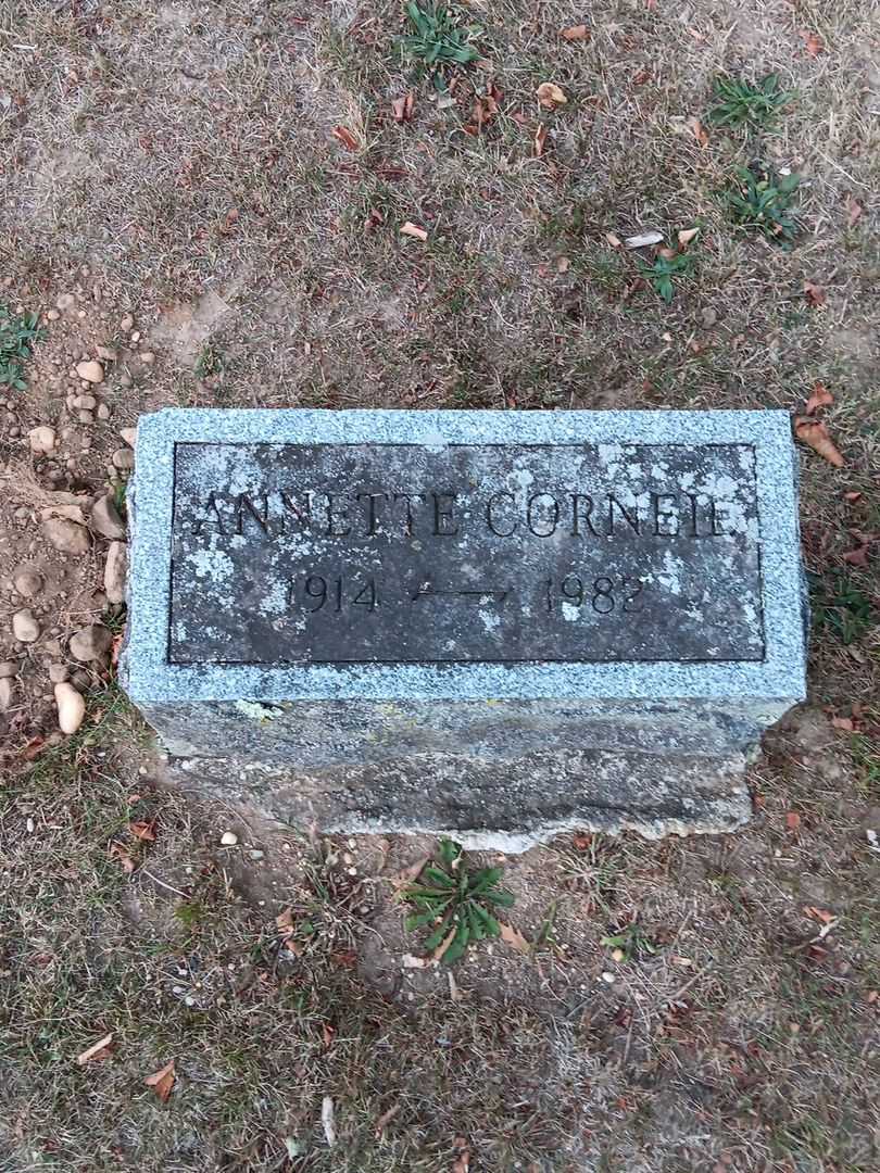 Annette Marie-Louise Corneil's grave. Photo 2
