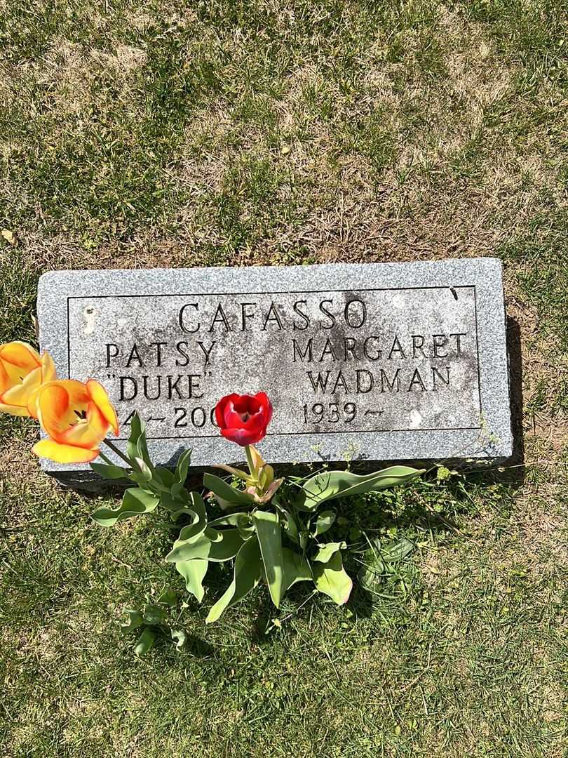 Patsy "Duke" Cafasso's grave. Photo 2