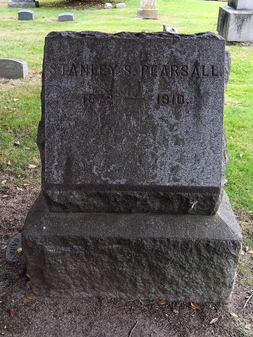 Stanley S. Pearsall's grave. Photo 2