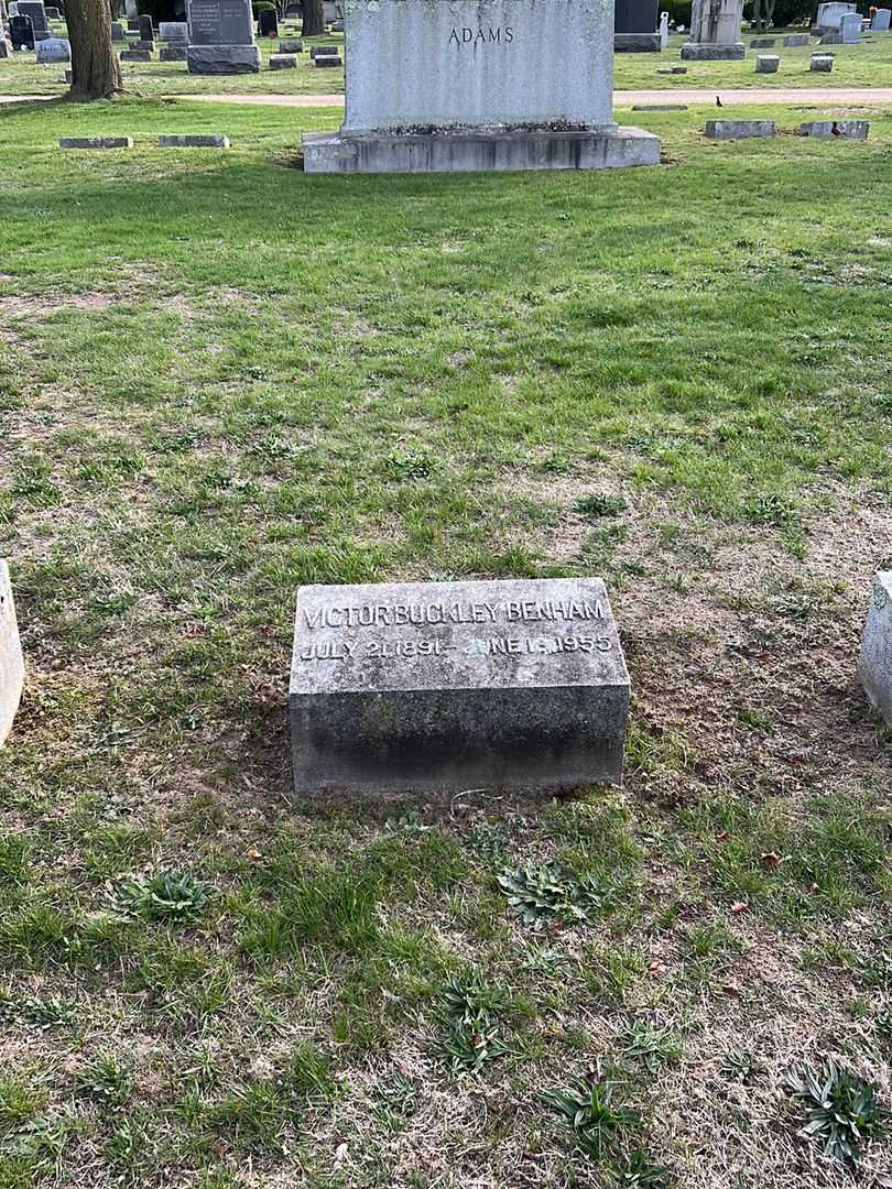 Victor Buckley Benham's grave. Photo 2
