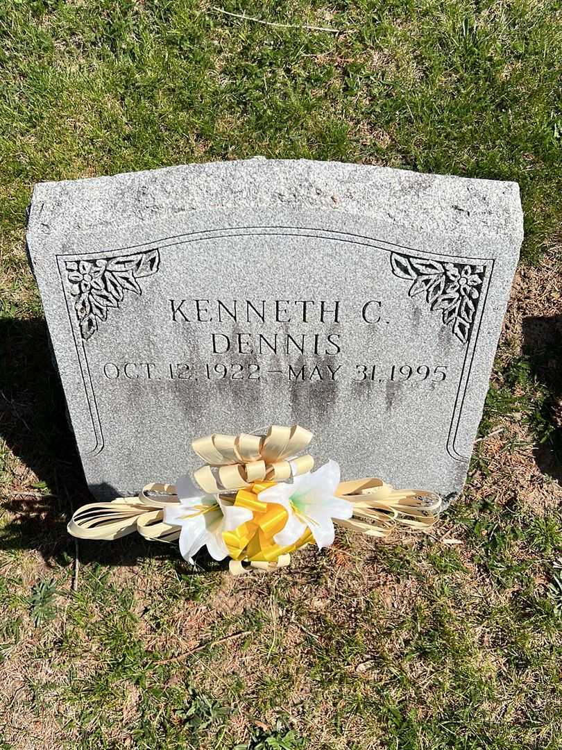 Kenneth C. Dennis's grave. Photo 2
