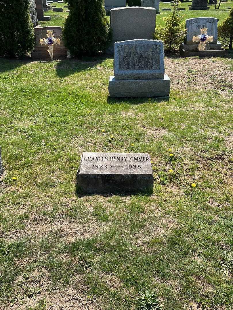 Charles Henry Zimmer's grave. Photo 2