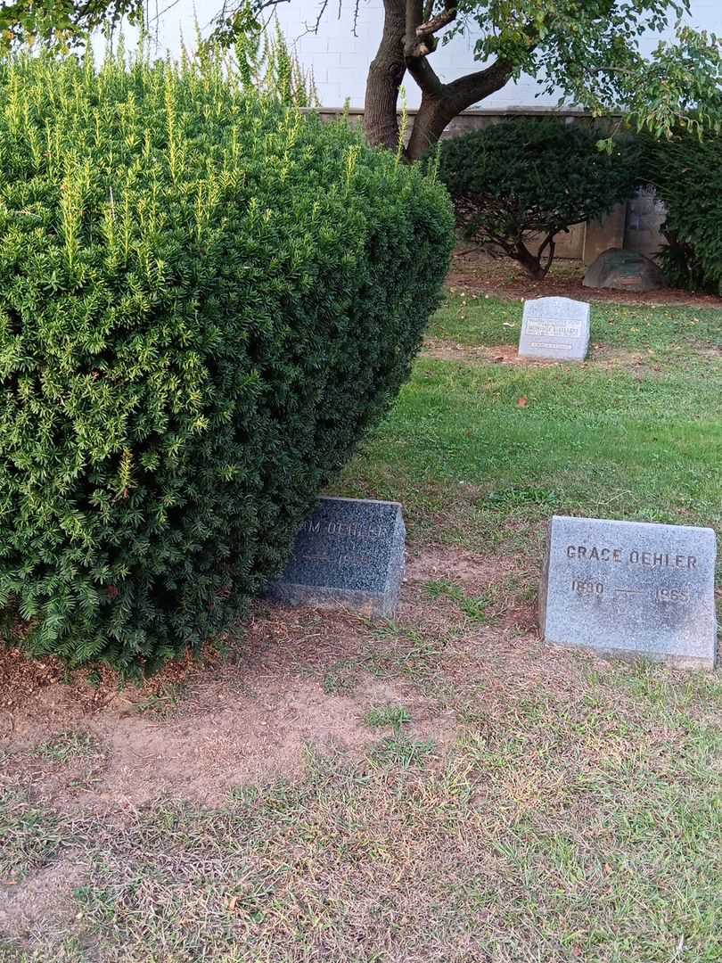 William Oehler's grave. Photo 1