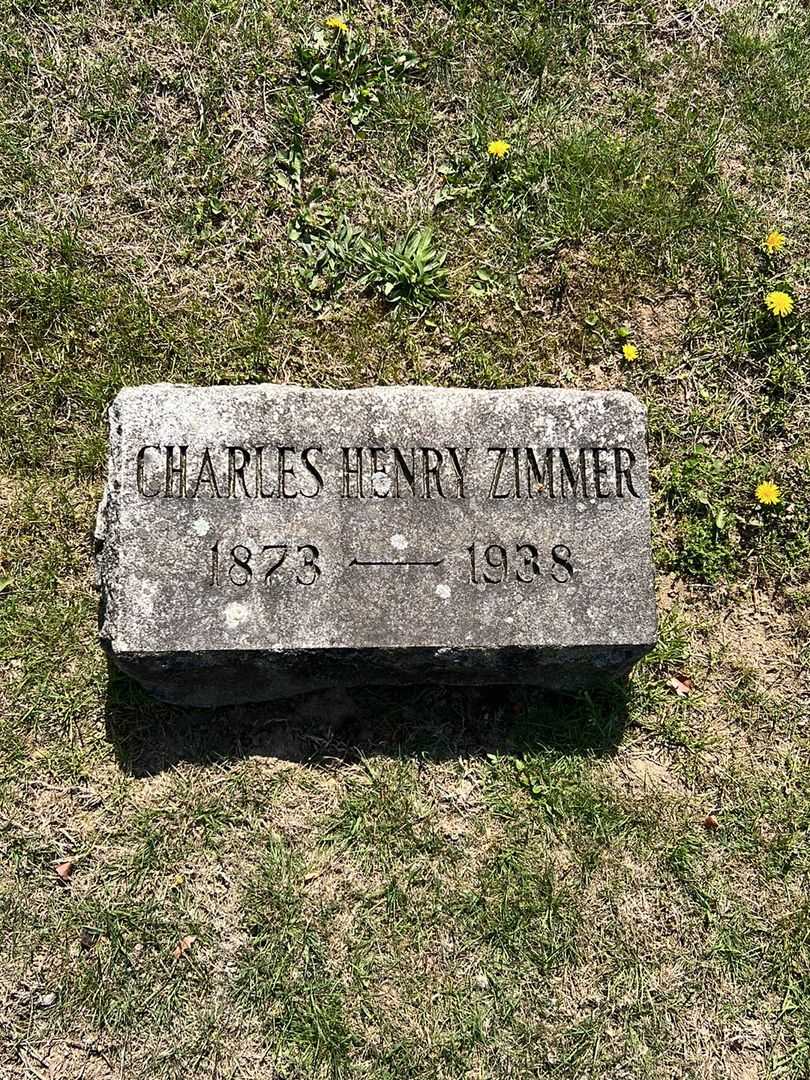 Charles Henry Zimmer's grave. Photo 3