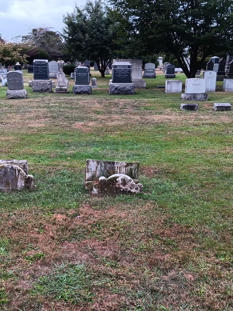 Huldah A. Wolcott's grave. Photo 1