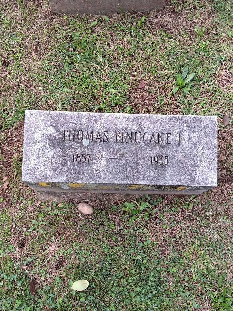 Thomas Finucan's grave. Photo 2