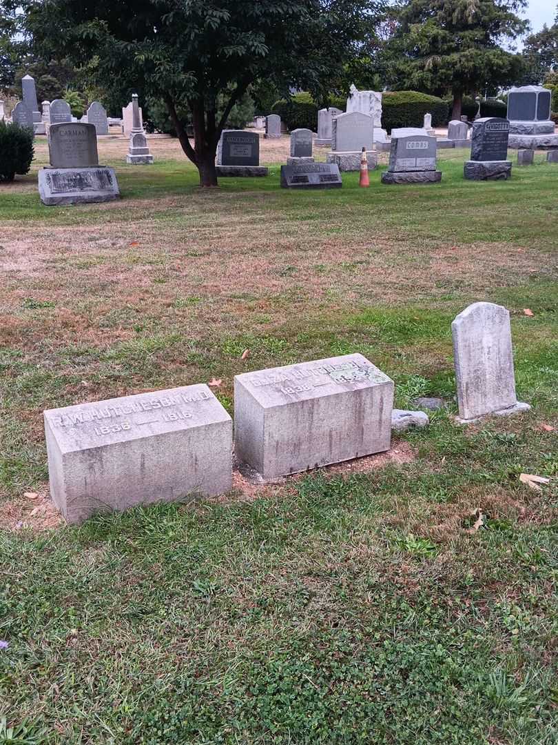 Eliza Hutcheson's grave. Photo 2