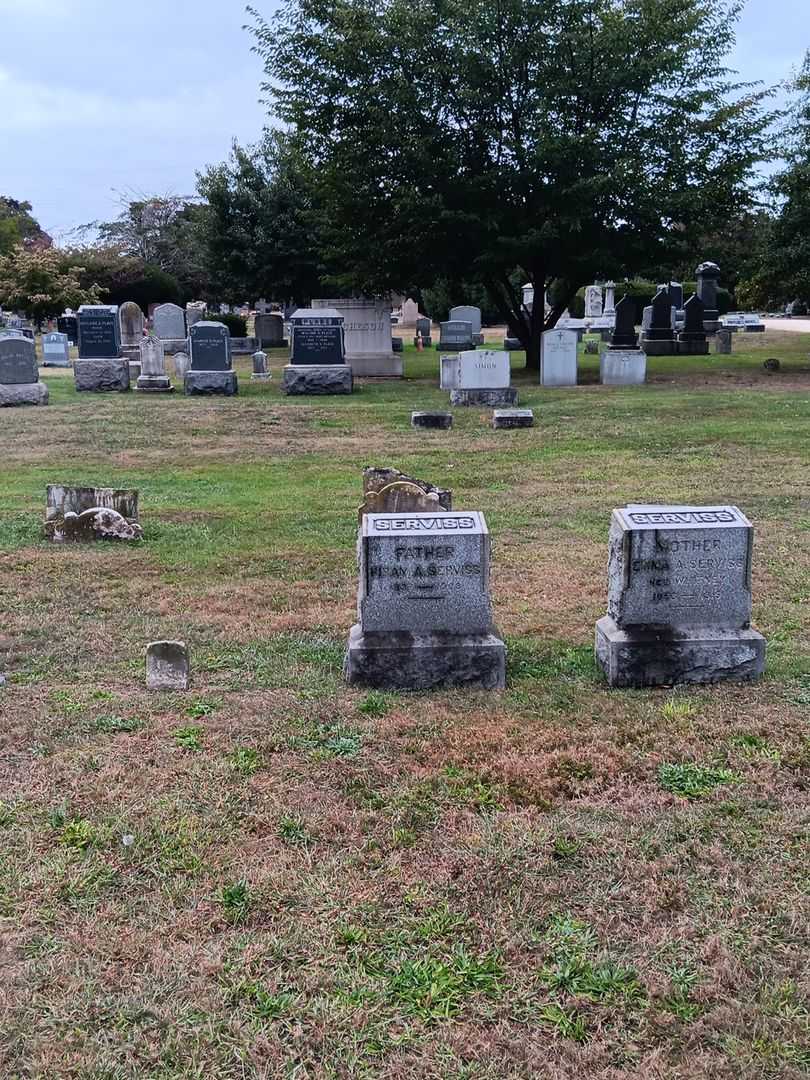 Hiram A. Serviss's grave. Photo 1