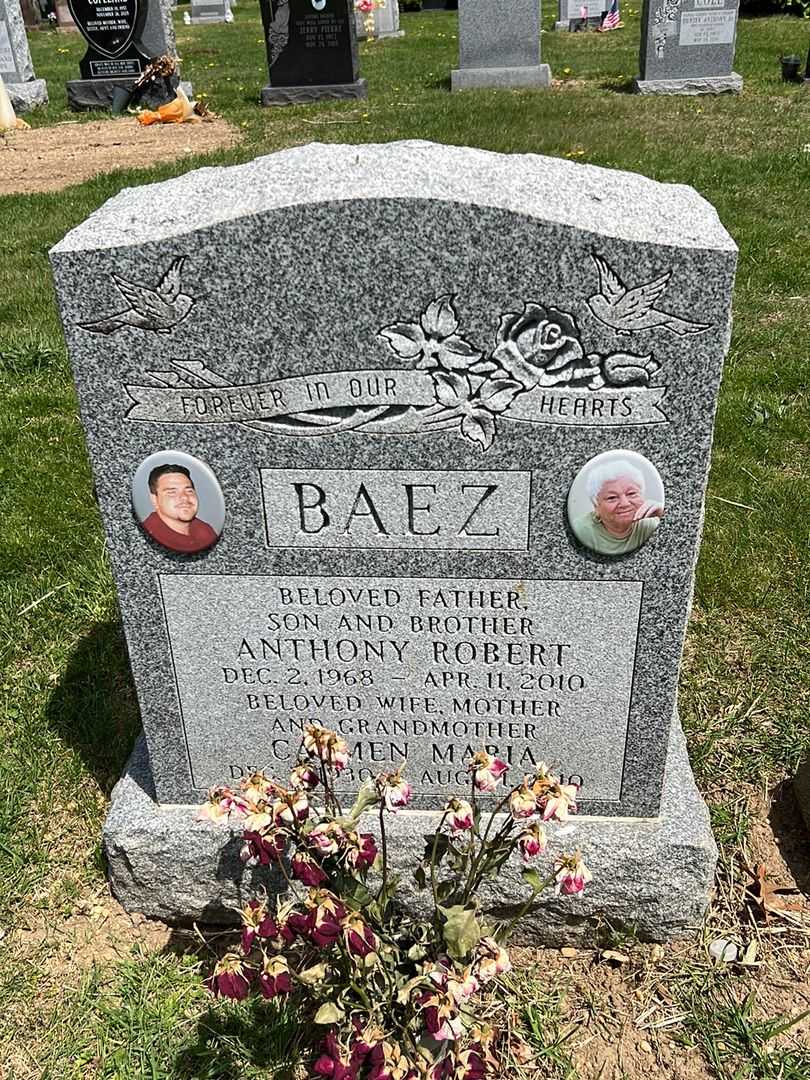 Anthony Robert Baez's grave. Photo 2