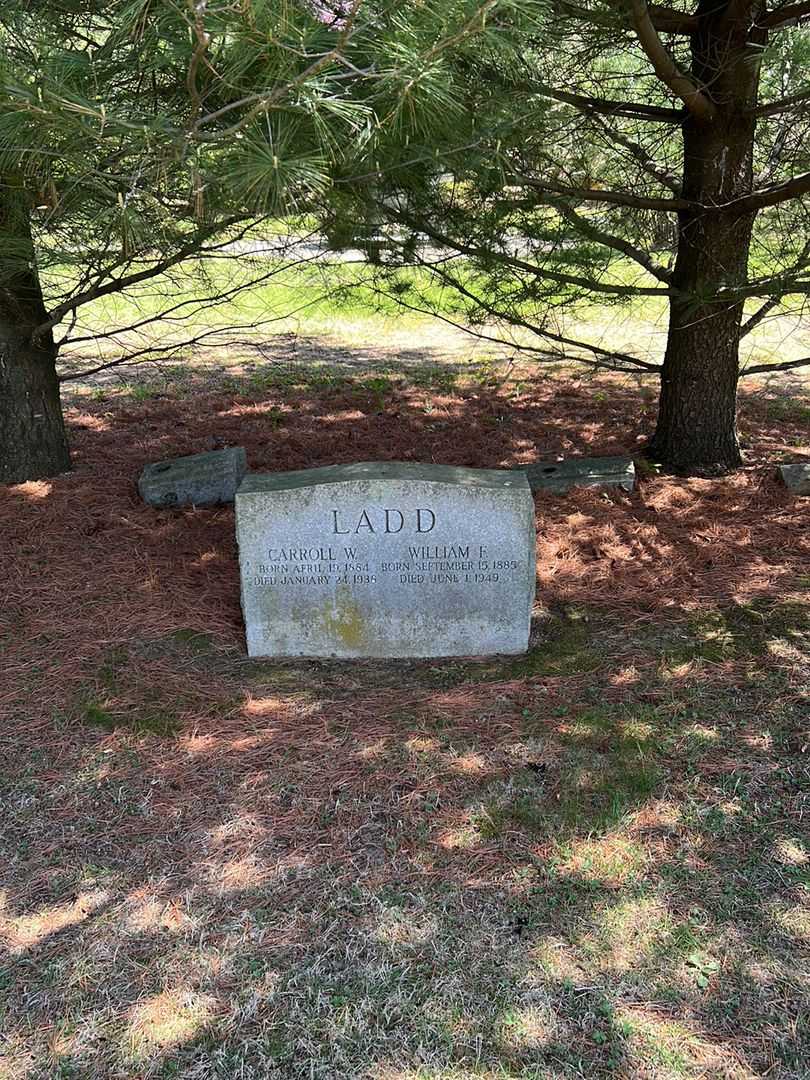 William Fowle Ladd's grave. Photo 1