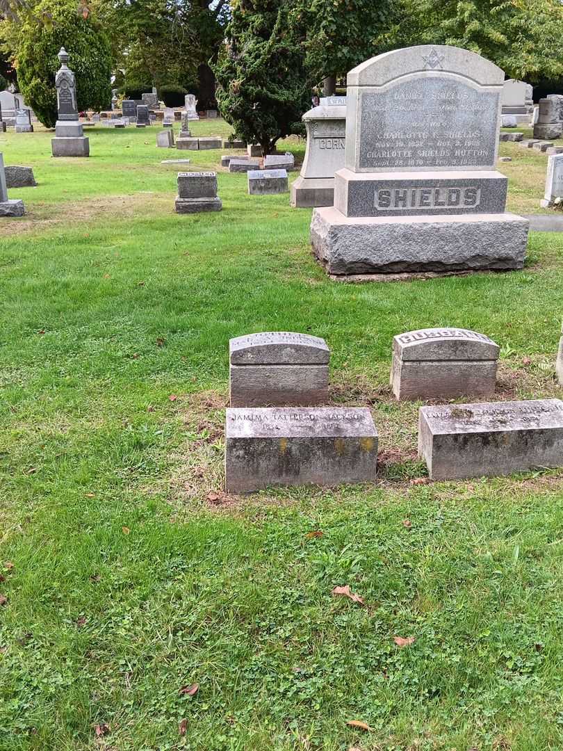 Jamima Tatterson Jackson's grave. Photo 1
