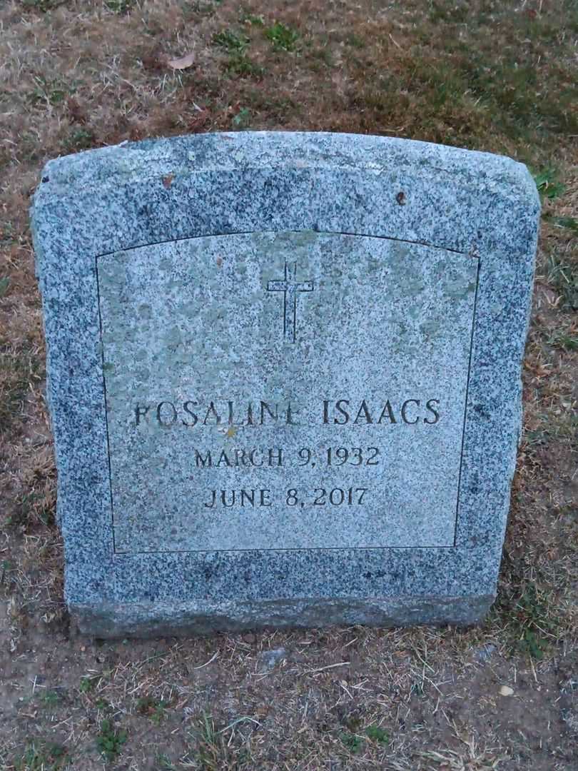 Rosaline Isaacs's grave. Photo 2