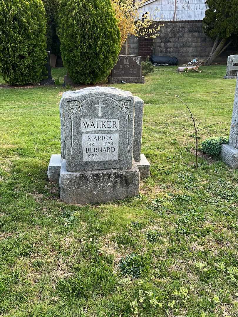 Bernard Walker's grave. Photo 1