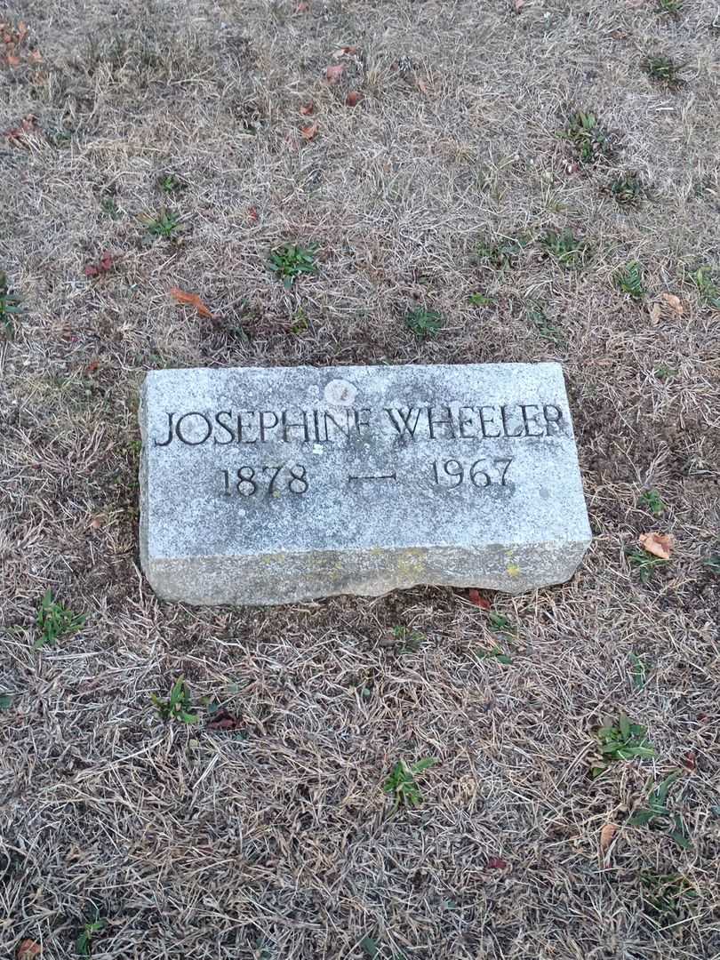 Josephine Wheeler's grave. Photo 2