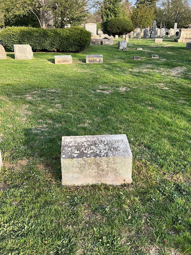 May Harper Valentine's grave. Photo 2