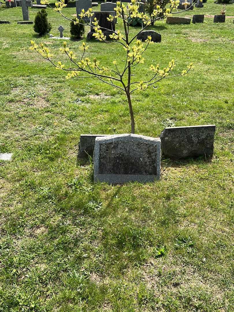 Mary Lansdowne's grave. Photo 1