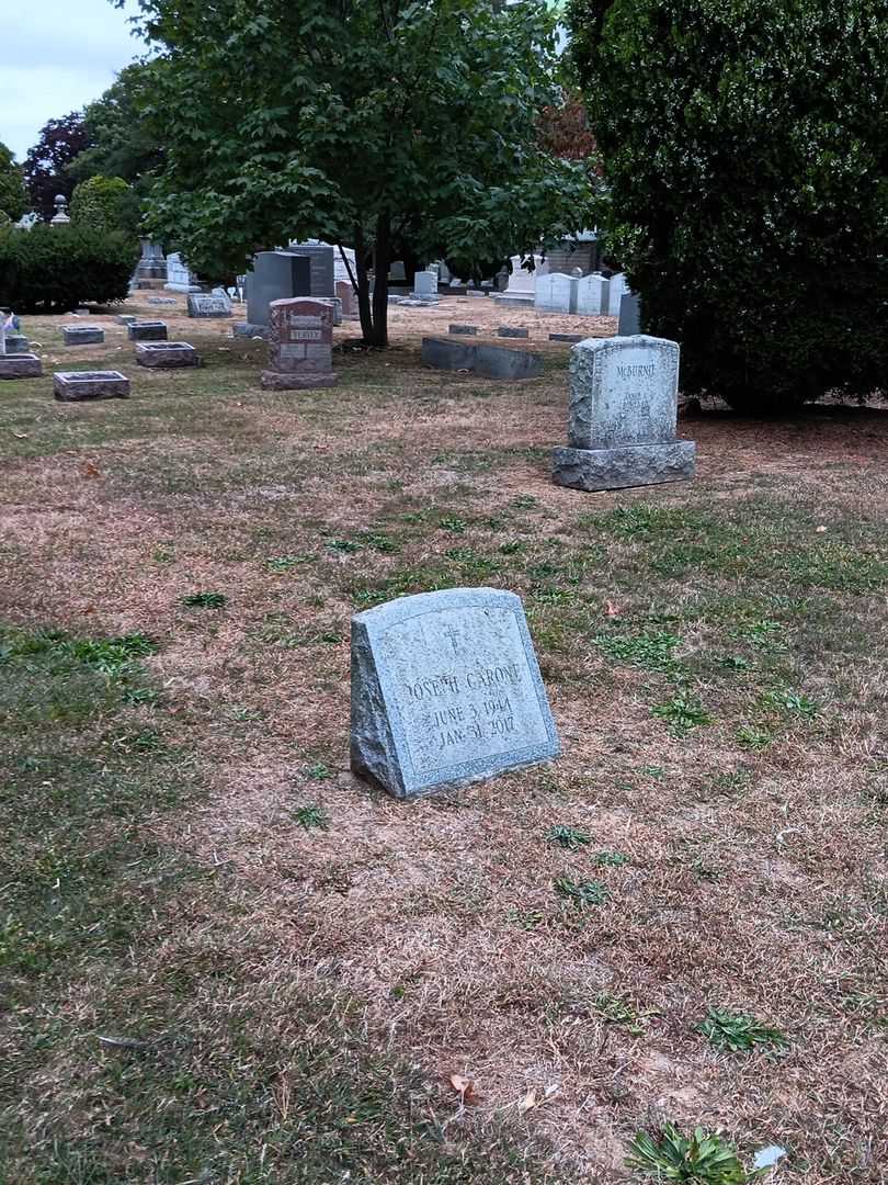 Joseph A. Garone's grave. Photo 1