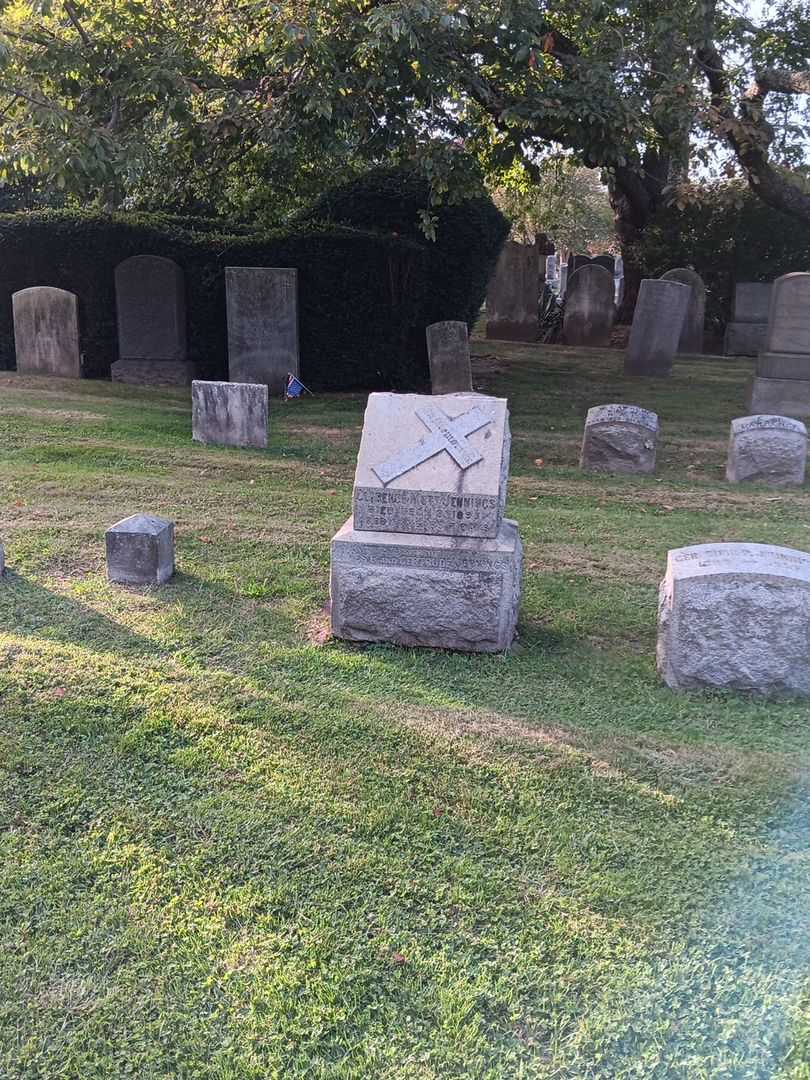 Clarence Mott Jennings's grave. Photo 1