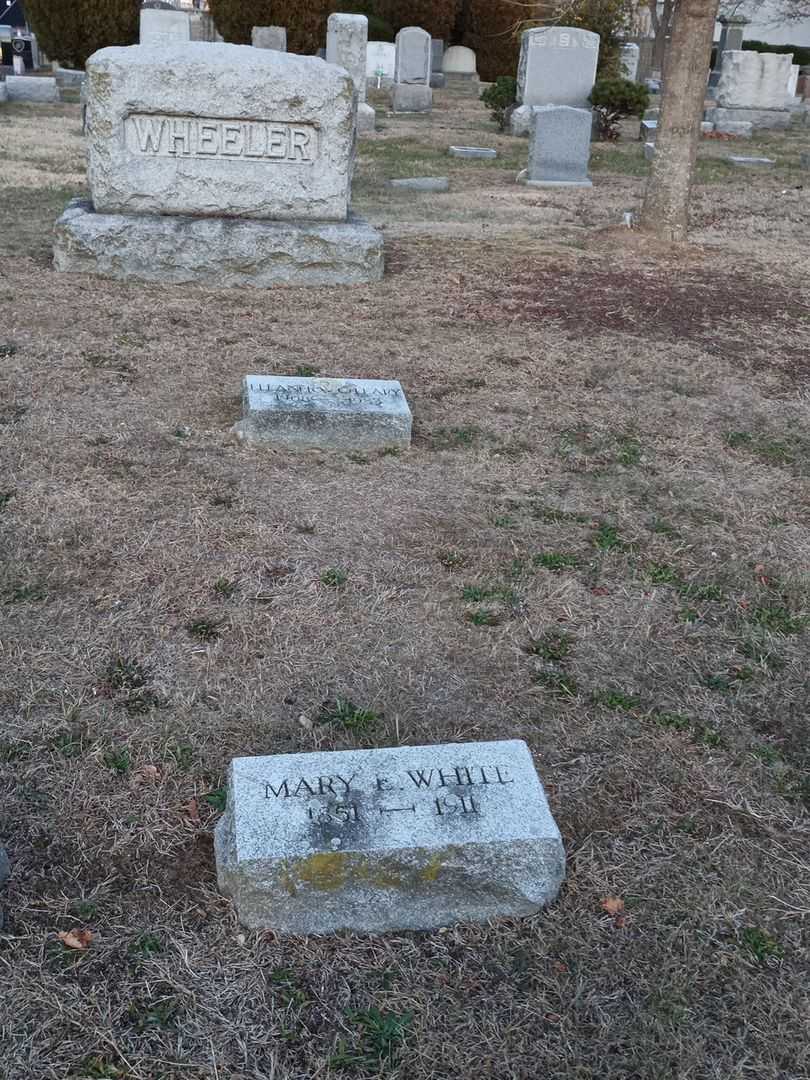 Mary E. White's grave. Photo 2