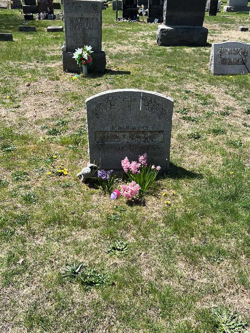 Royal B. Pearsall's grave. Photo 1