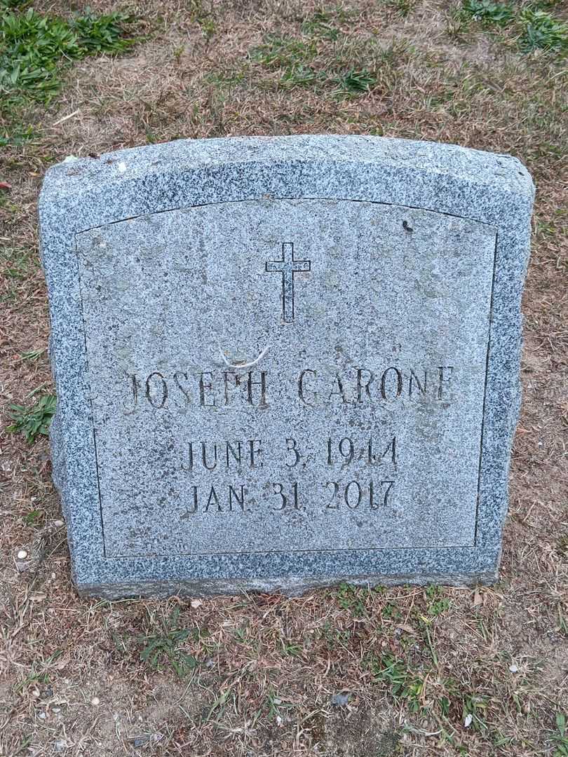 Joseph A. Garone's grave. Photo 2