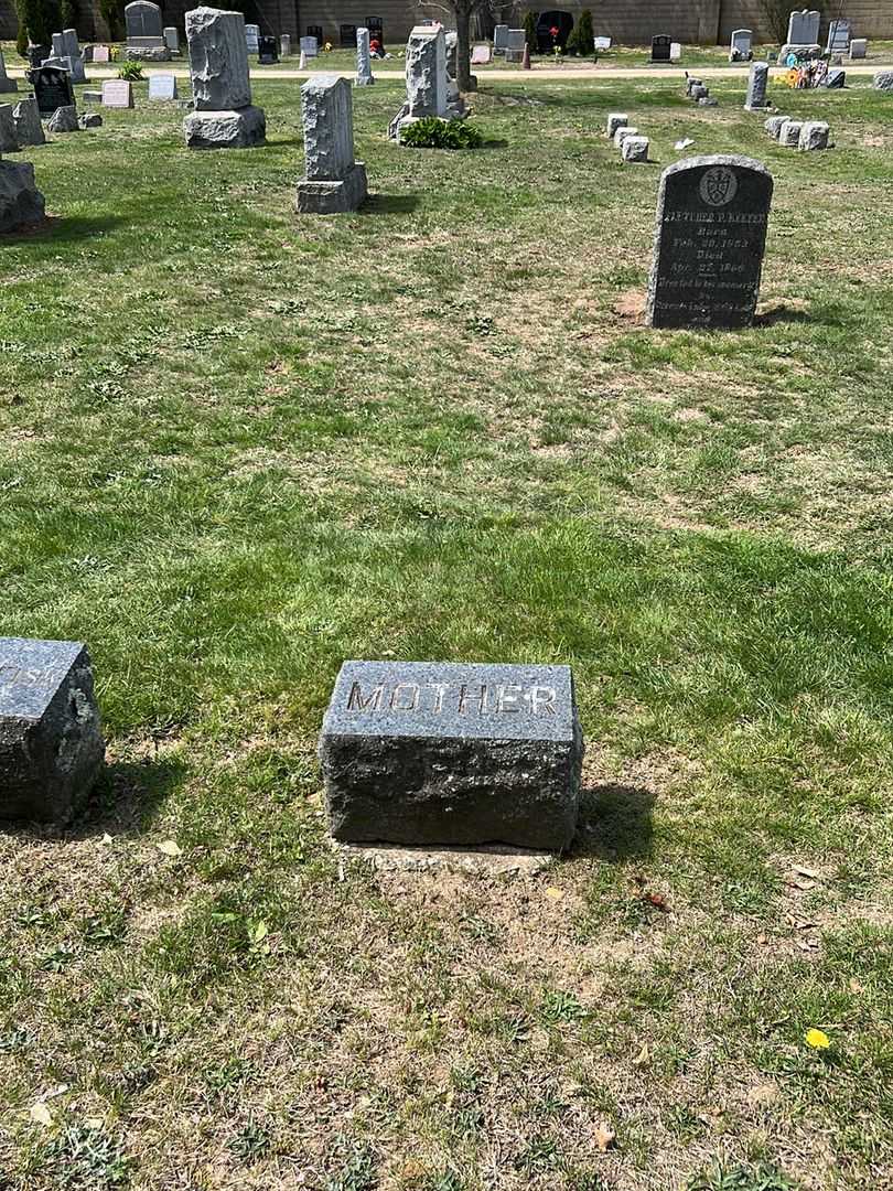 Henrietta B. Fisk's grave. Photo 1