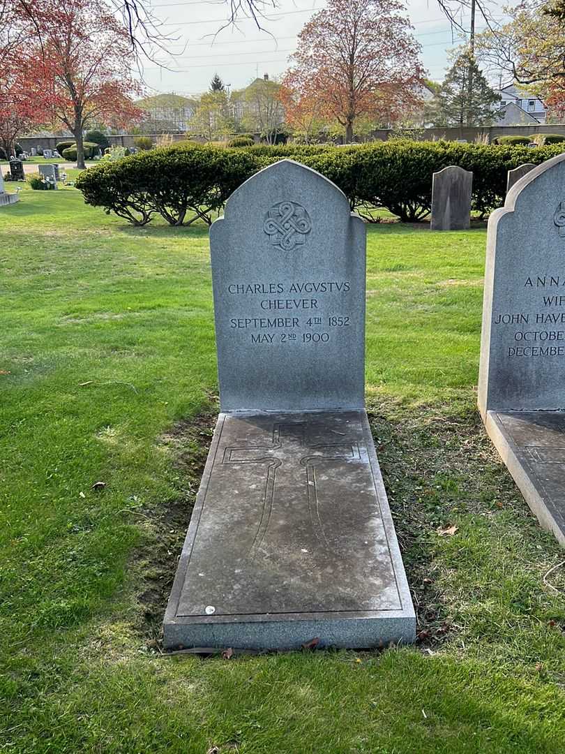 Charles Augustus Cheever's grave. Photo 1
