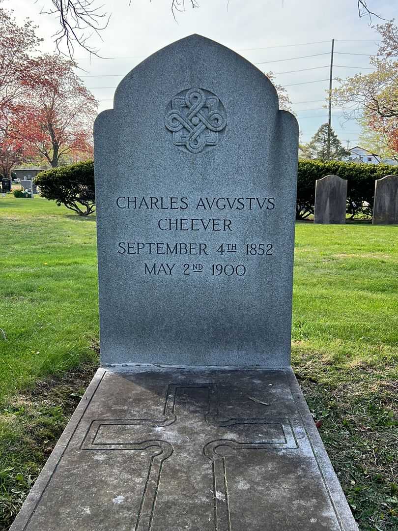 Charles Augustus Cheever's grave. Photo 2
